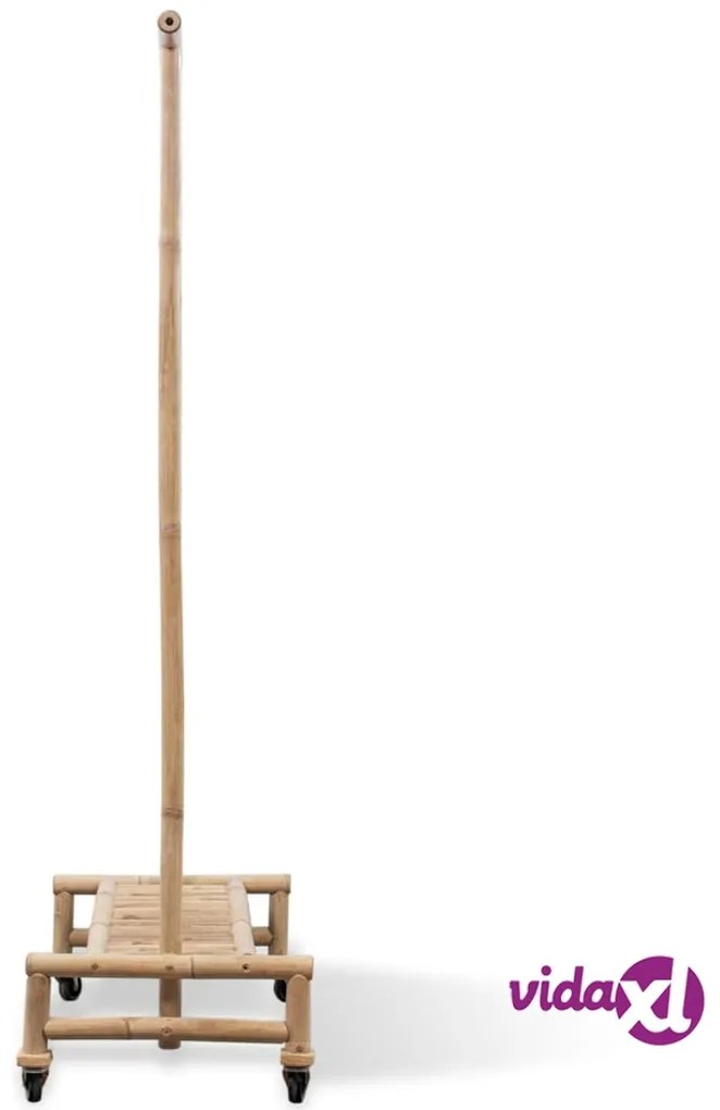 vidaXL Supporto Appendiabiti in Legno di Bambù