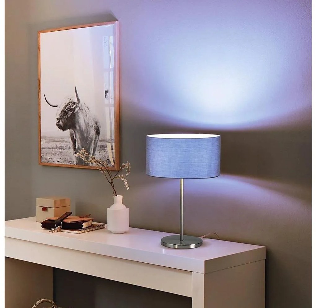 Eglo 31628 - Lampada da tavolo MASERLO 1xE27/60W/230V