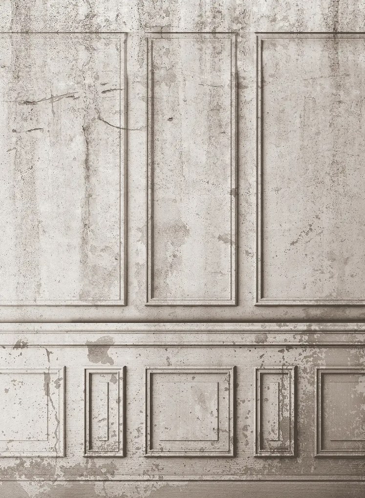 Coordonne Wandbild Broken Wall - Sepia