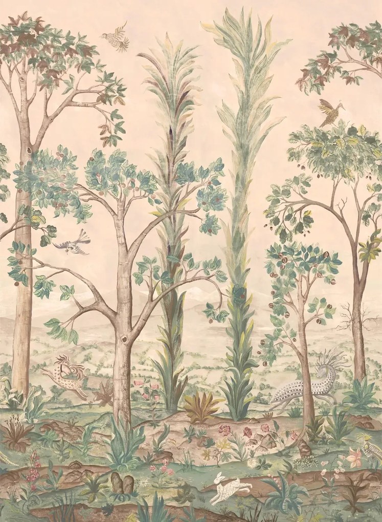 GP & J Baker Wandbild Tall Trees - Sunset