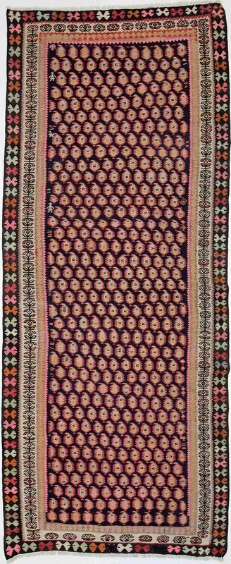 Kilim Tappeto persiano 140x330 (Iran) Tessuto A Mano