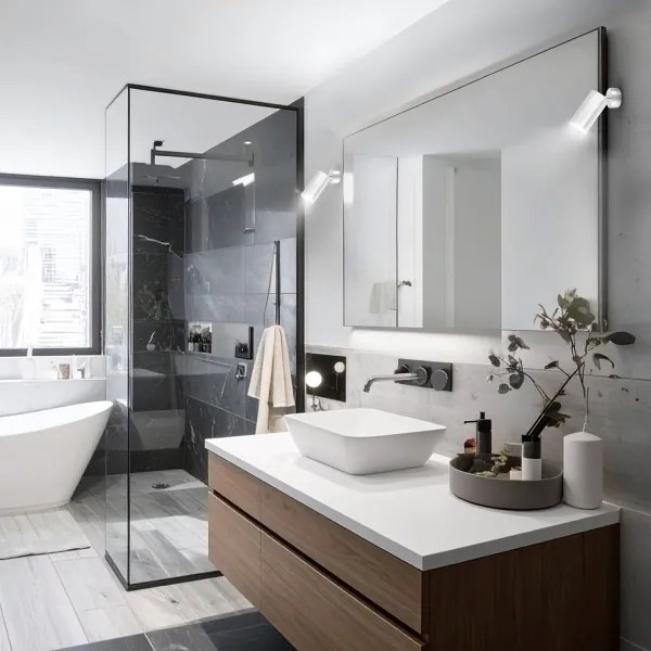 Brilagi - Luce Spot da bagno SELE 1xGU10/30W/230V IP44 cromo lucido