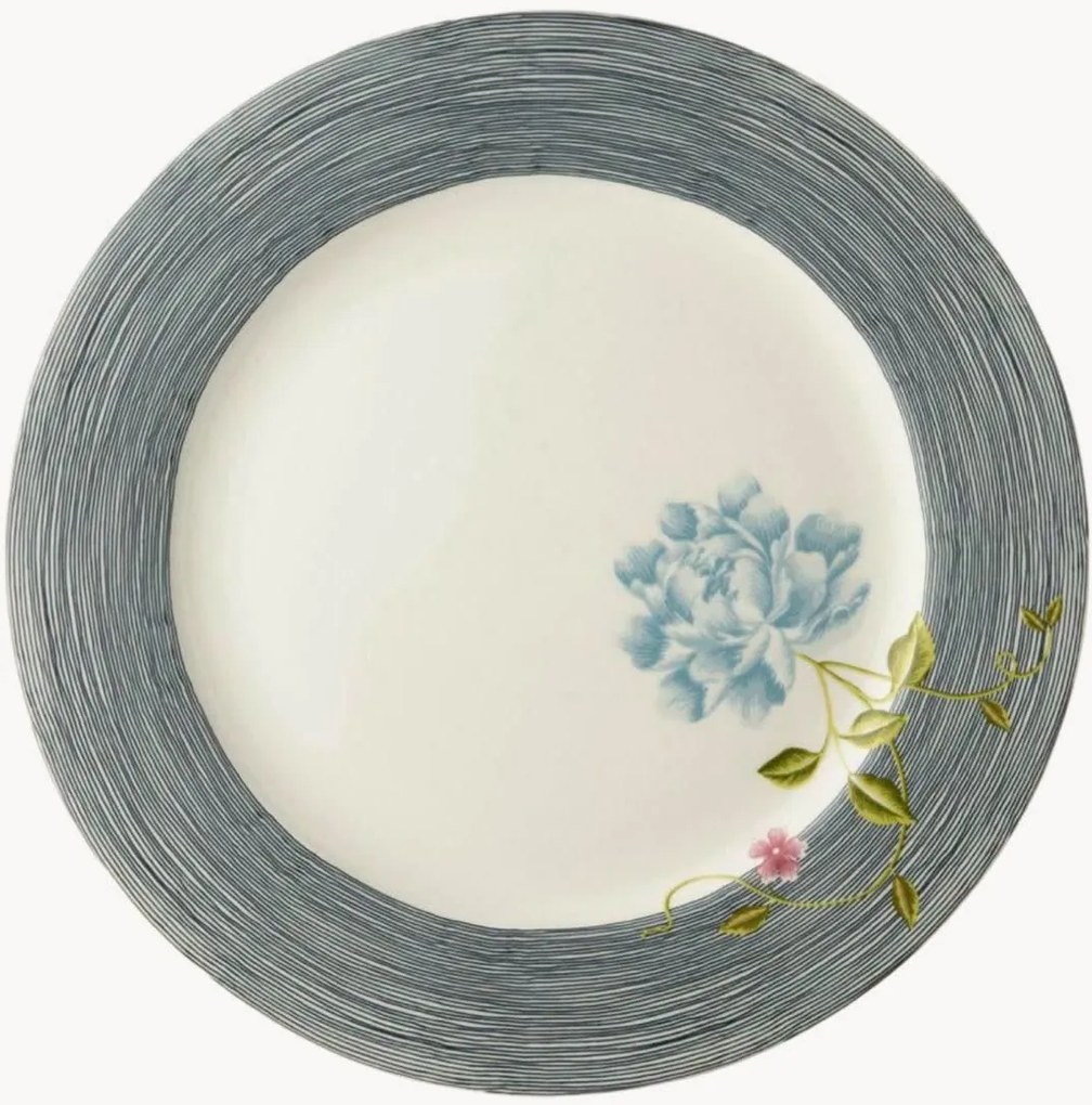 Set di 4 piatti piani Midnight