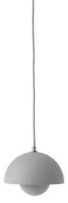 Flowerpot VP10 Lampada a Sospensione Matt Light Grey - &Tradition