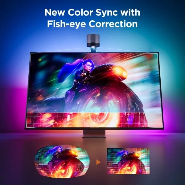 Govee - Backlight 3S Netflix TV 55-65" SMART LED retroilluminazione RGBICW Wi-Fi + +TC