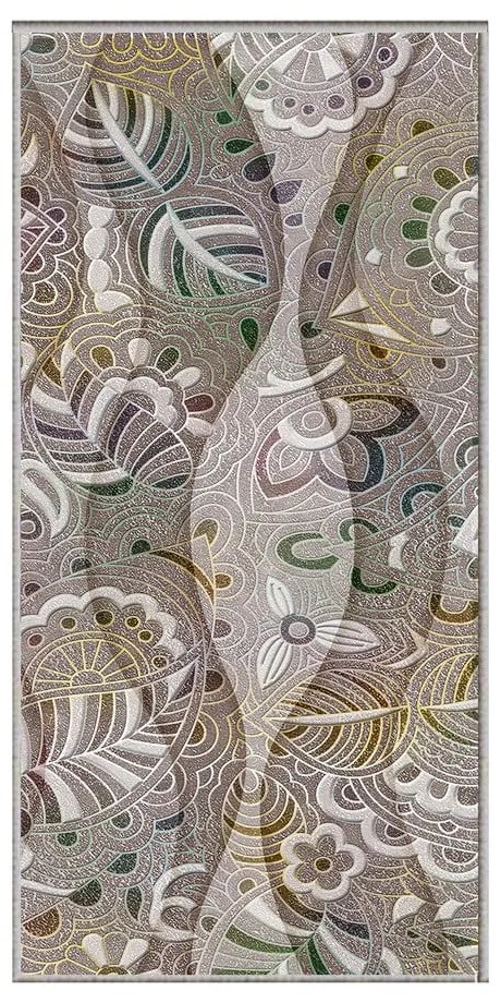 Tappetino lavabile 58x190 cm Wavy - Oyo Concept