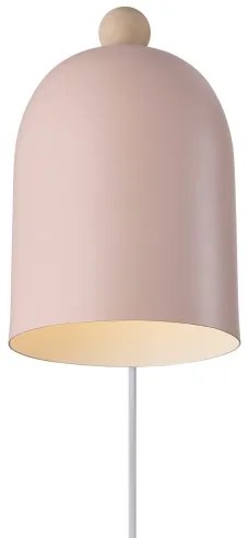 Nordlux - Faretto da parete GASTON 1xE27/15W/230V rosa