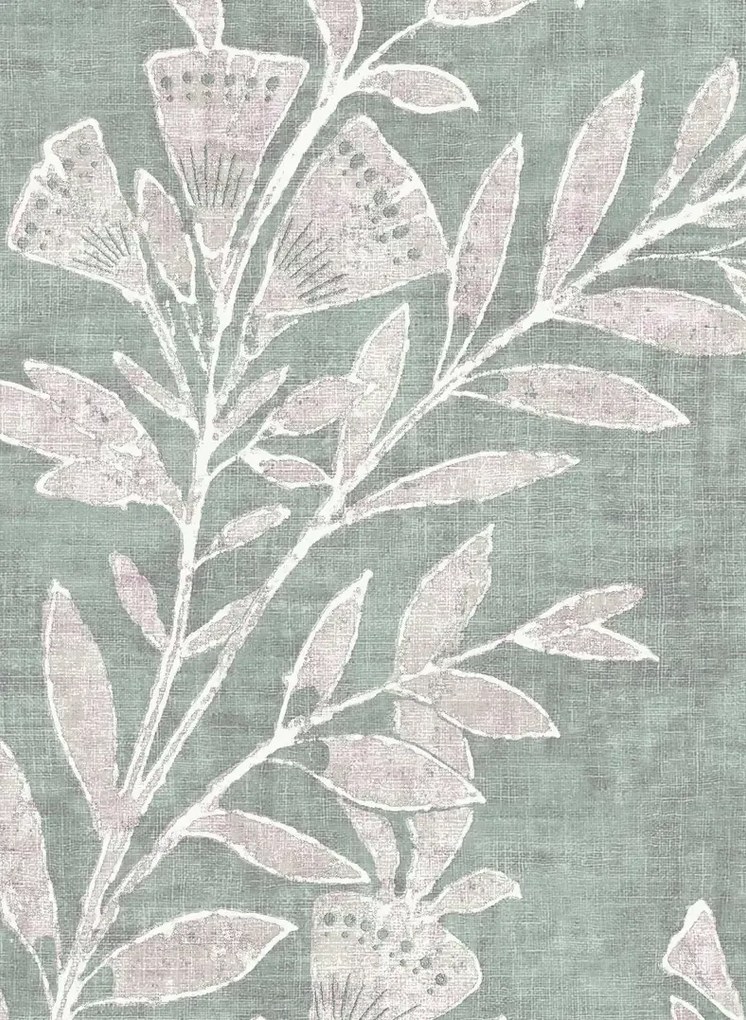 Lewis & Wood Carta da parati Fan Flower - Eucalyptus