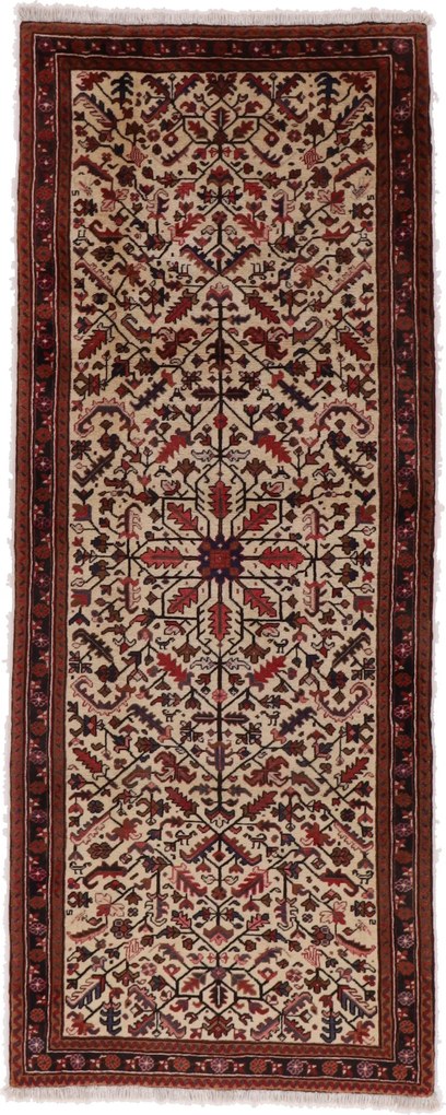 Heriz Tappeto 280x110 (Iran) Annodato A Mano
