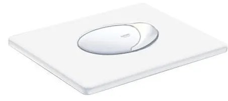 GROHE 38506SH0 - Pulsante di scarico SKATE AIR 156 × 197 mm bianco