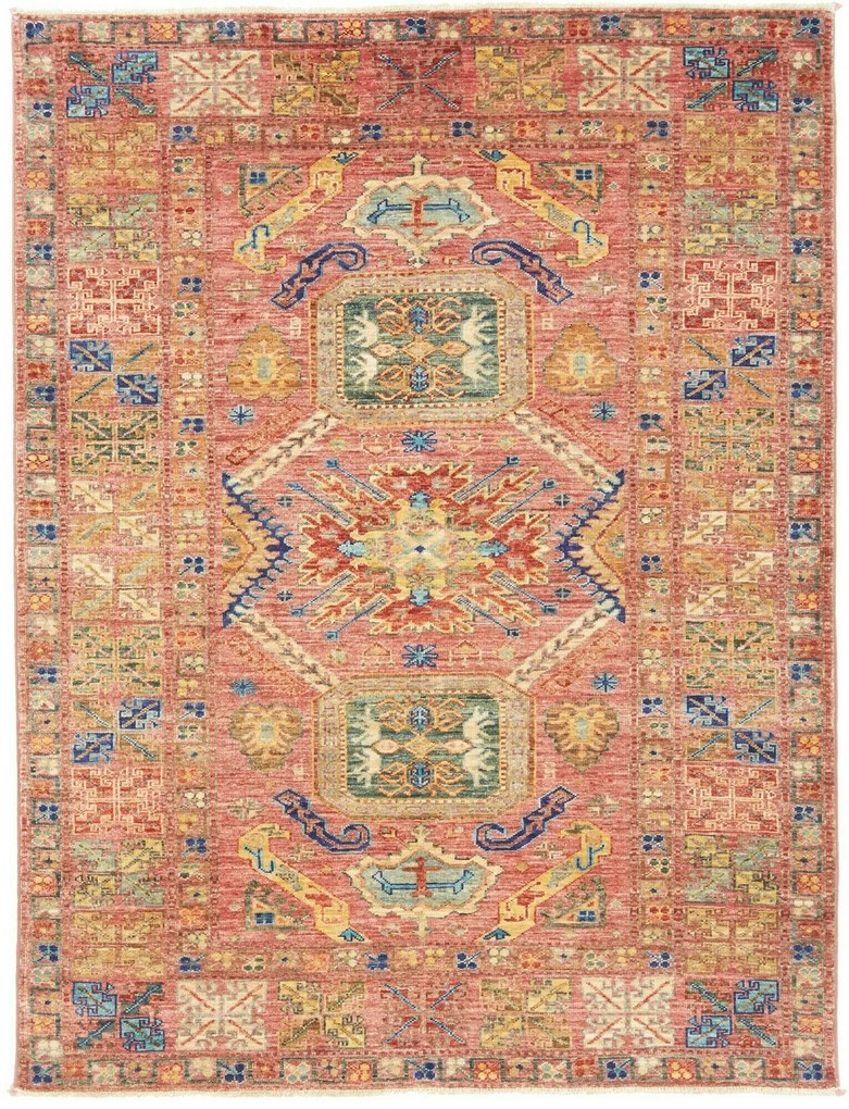 Kazak Tappeto 170x130 (Pakistan) Annodato A Mano