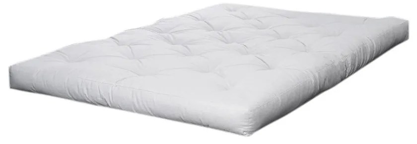 Materasso futon bianco media durezza 120x200 cm Comfort Natural - Karup Design