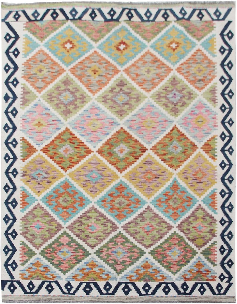 Kilim Tappeto orientale 190 x 150 (Pakistan) Tessuto A Mano