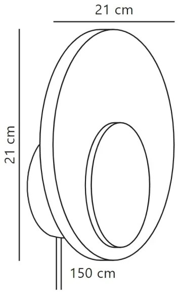 Nordlux - Applique a LED dimmerabile MARSI LED/7W/230V verde