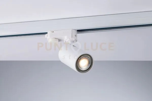 Faro proiettore per sistema binario squib bianco 1 luce attacco gu1...