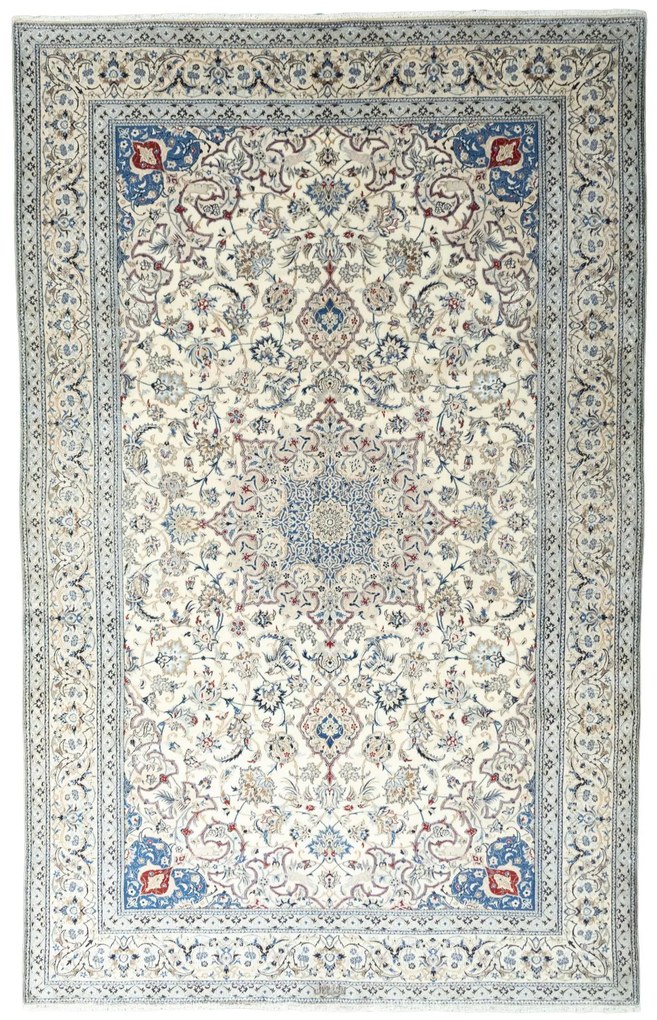 Nain Tappeto 320 x 200 Beige (Iran) Annodato A Mano