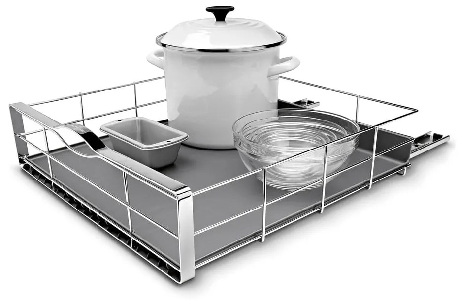 Organizzatore da cucina in acciaio inox - simplehuman