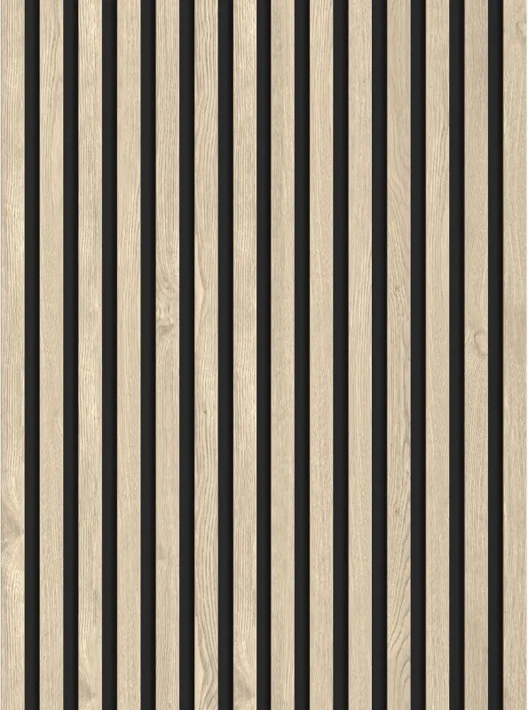 Mexen Lam-B doghe da parete 275 x 31,5 cm, pannello HDF 4 mm, Quercia Perlata - S100-275317-2812-058