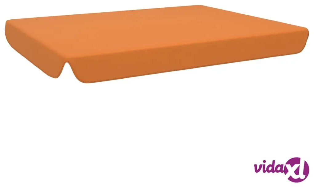 vidaXL Baldacchino Ricambio per Dondolo Giardino Terracotta 192x147 cm