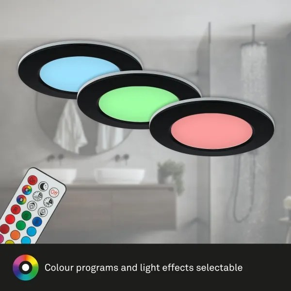 Briloner - SET 3x Lampada LED dimmerabile da bagno LED/4,8W/230V IP65