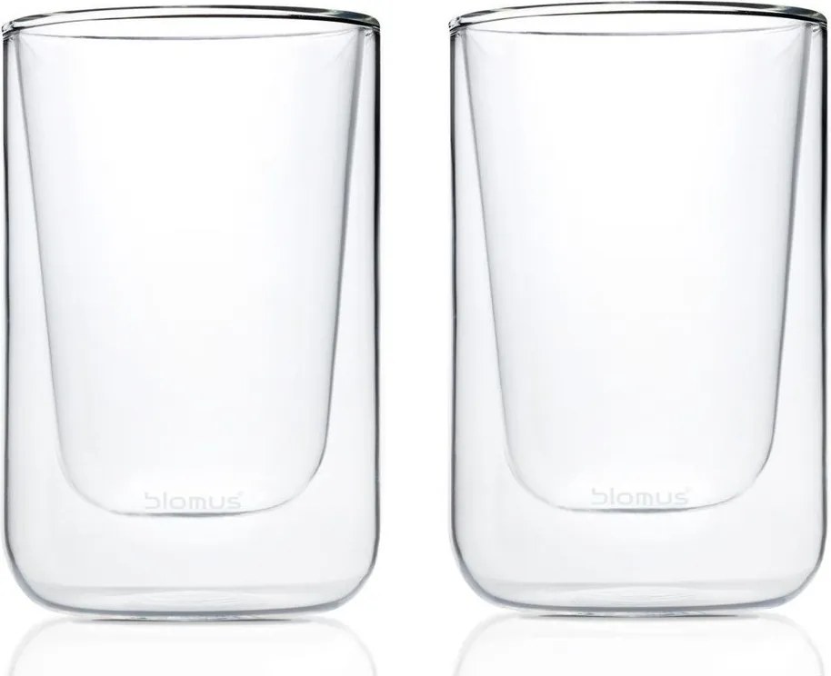 Set di bicchieri doppio strato 2 pz 250 ml Nero – Blomus