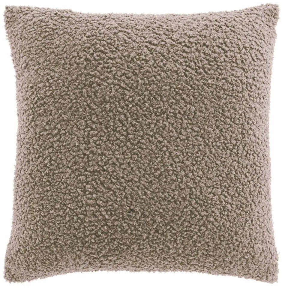 Federa decorativa in sherpa 40x40 cm Woolen – douceur d'intérieur