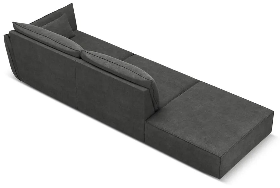 Divano angolare grigio Vanda - Mazzini Sofas