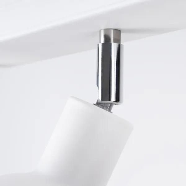 Sollux SL.1315 - Faretto ELBA 3xE27/15W/230V bianco