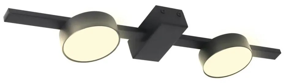 Plafoniera LED JOY 2xGX53/6W/230V nero