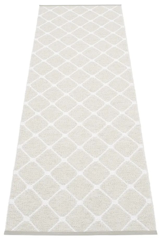 Passatoia da interno/esterno grigio chiaro/color crema 70x240 cm Rex Fossil – Pappelina