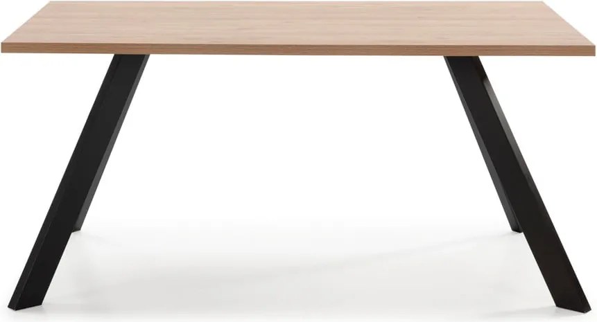 Tavolo da pranzo con piano in rovere 90x160 cm Texas - Marckeric