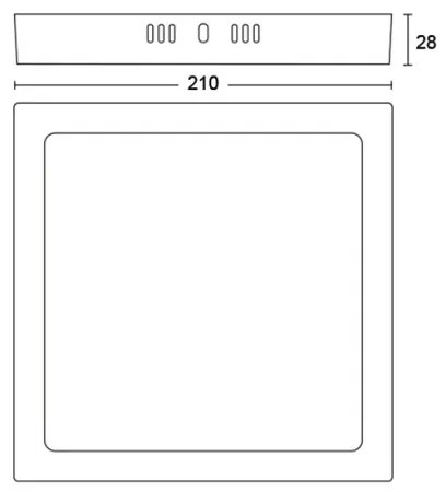 Philips -  Plafoniera LED MAGNEOS LED/12W/230V 2700K bianca