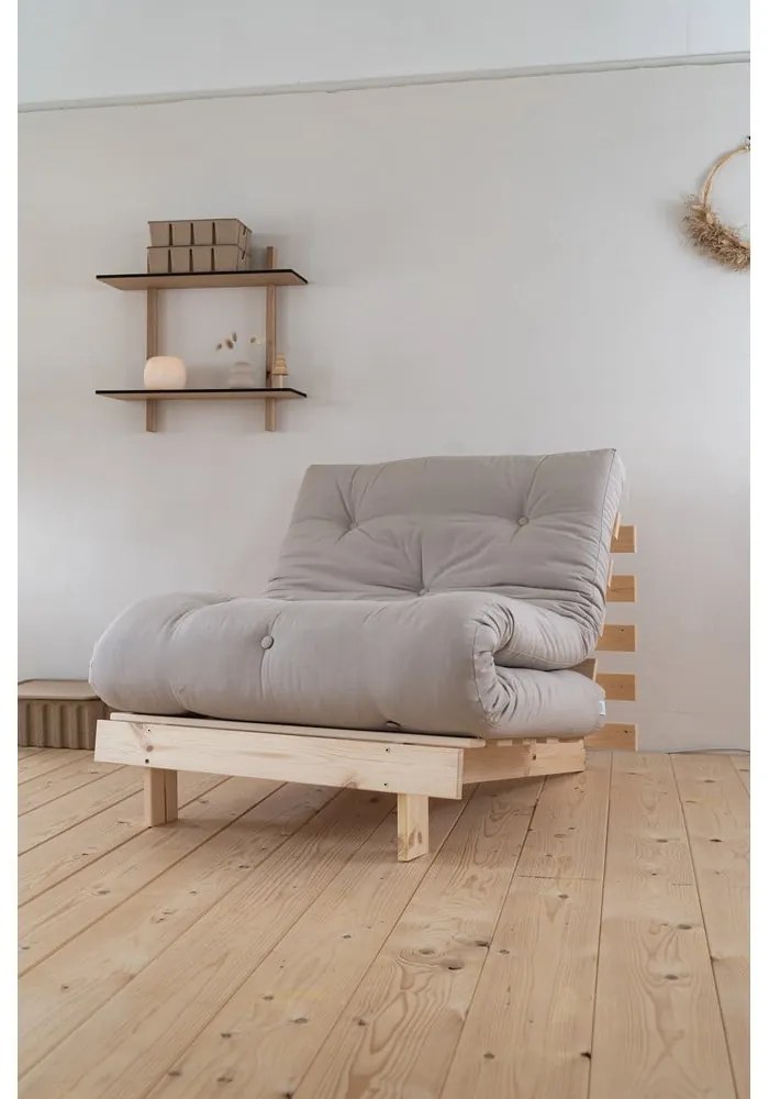 Poltrona marrone scuro Roots - Karup Design