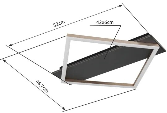 Brilagi - Plafoniera LED AXIS/18W/230V