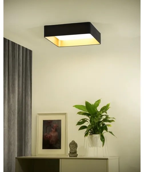 Brilagi-Luce LED dimmerabile VELVET SQUARE LED/36W/230V Wi-Fi Tuya+TC grigio