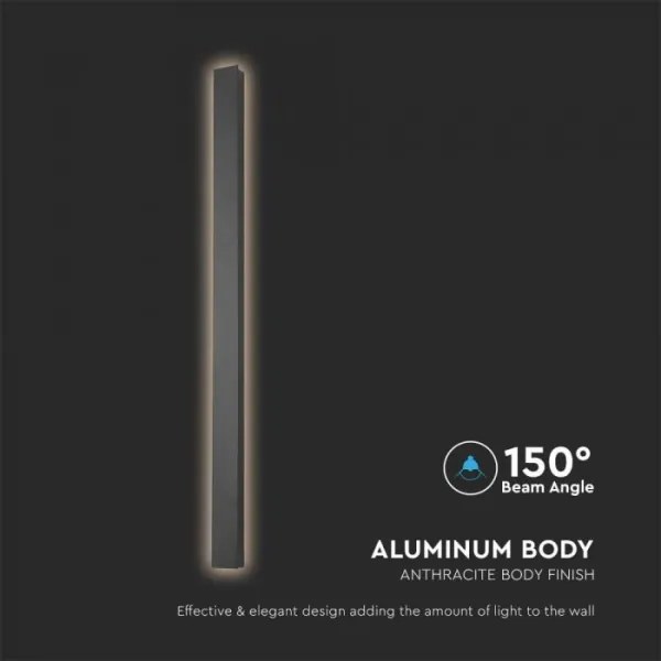 Lampada da parete LED per esterni LED/10W/230V 4000K IP65 51 cm antracite