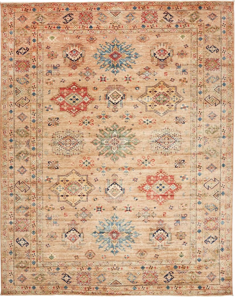 Kazak Tappeto orientale 310x250 Marrone (Pakistan) Annodato A Mano