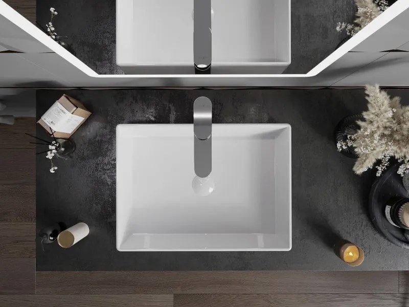 Mexen Goya lavabo da appoggio 51 x 37 cm, bianco - 22185000