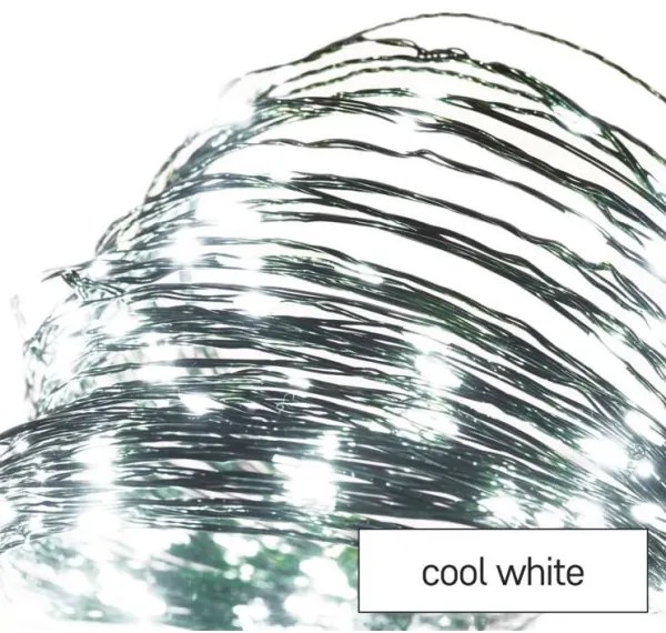 Catena LED da esterno natalizia 150xLED/20m IP44 bianco freddo