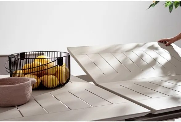 Tavolo Allungabile In Alluminio Per Esterni 110x200-300 Konnor Rastin Bizzotto