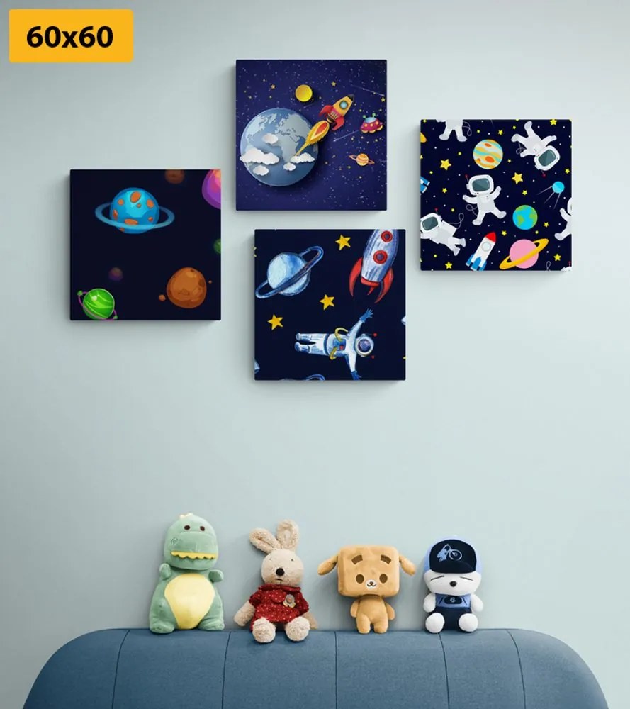 Set di quadri – Universo misterioso