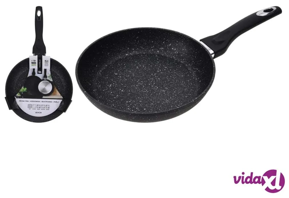 Excellent Houseware Padella per Friggere 24 cm in Alluminio Forgiato
