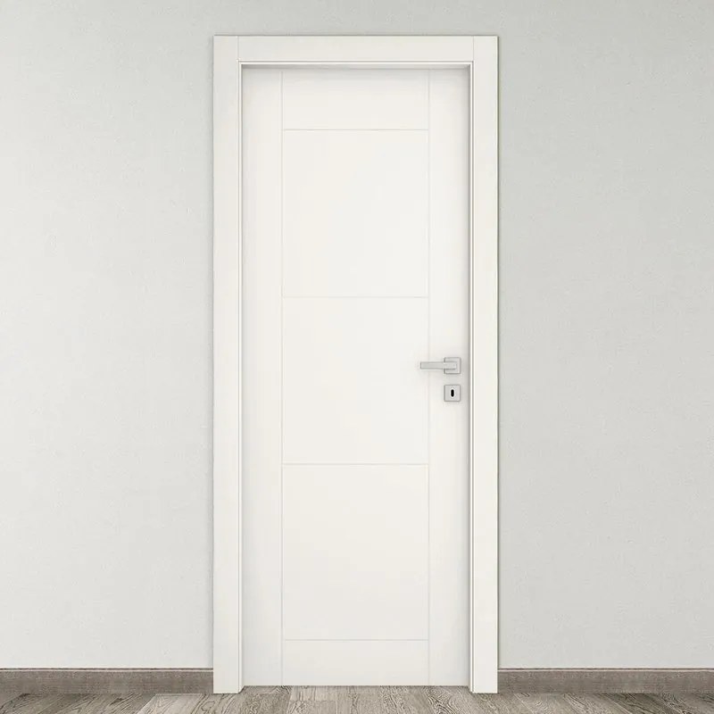 Porta tamburata battente Mood bianco L 70 x H 210 cm sinistra
