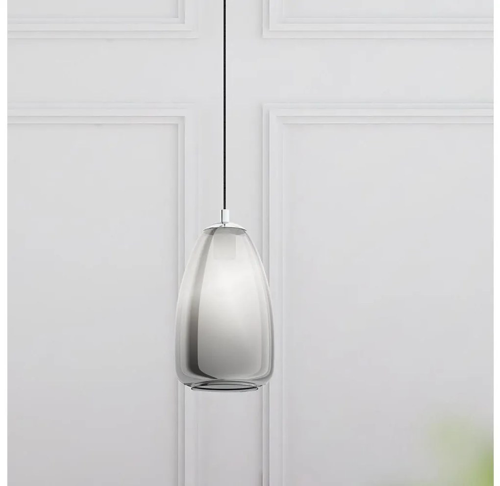 Eglo 98615 - Lampadario a sospensione con filo ALOBRASE 1xE27/40W/230V