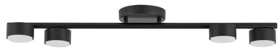 Faretto PUNTO 4xGX53/12W/230V nero