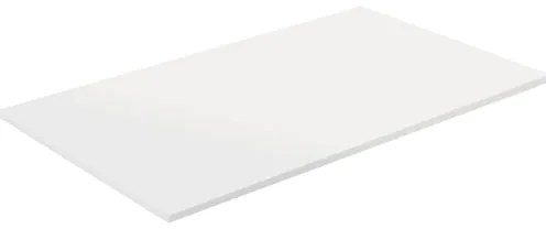 Top per lavabo COMPATECH VISOBATH L 81 x H 12 x P 40 cm bianco mdf, opaco