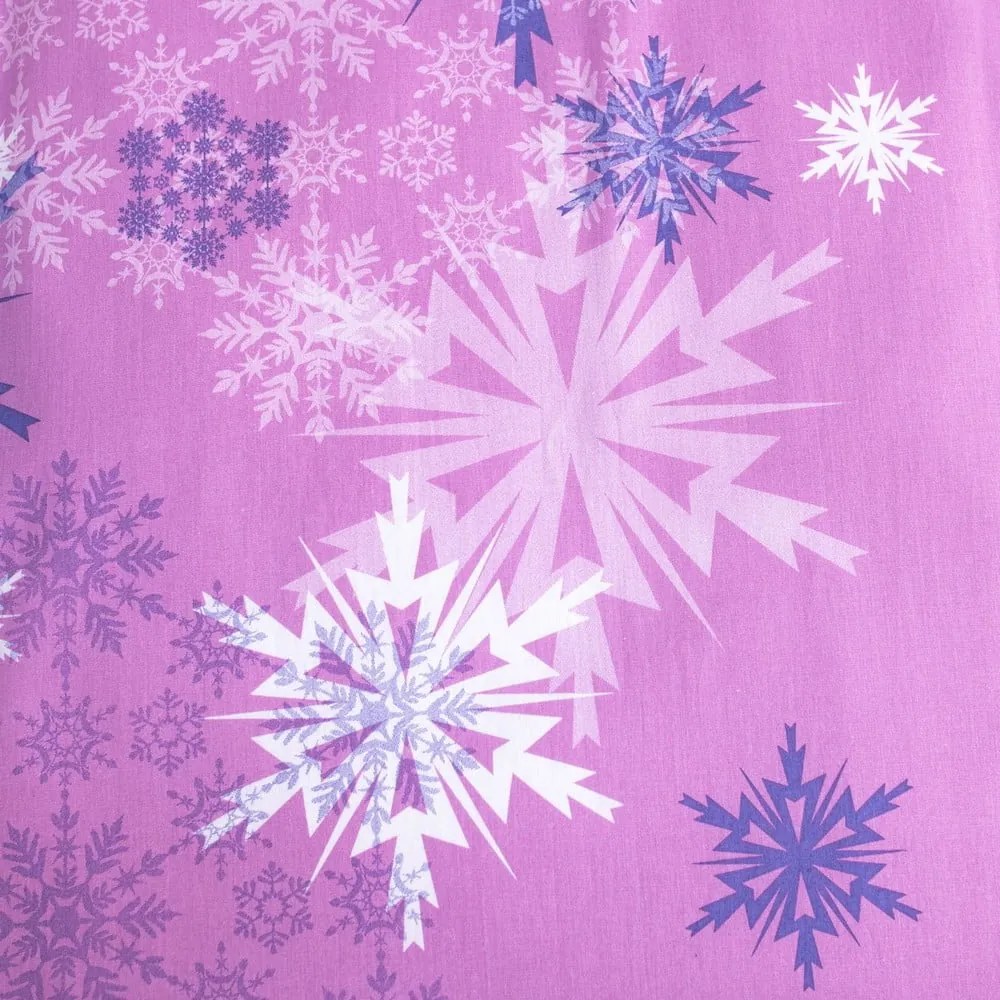 Set copripiumino e federa da bambini in cotone per culla 100x135 cm Frozen "Purple" – Jerry Fabrics