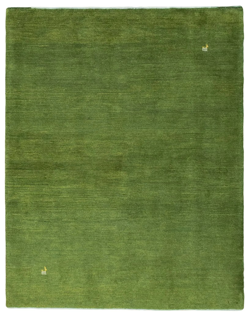 Gabbeh Tappeto persiano 200 x 160 Verde (Iran) Annodato A Mano