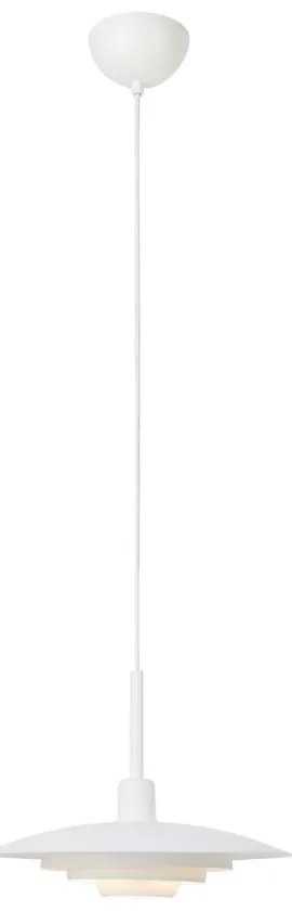 Lampadario bianco con paralume in metallo ø 35 cm Piny – Markslöjd