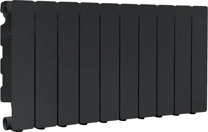 Termosifone in alluminio 10 elementi interasse 350 mm PRODIGE MODERN black coffee